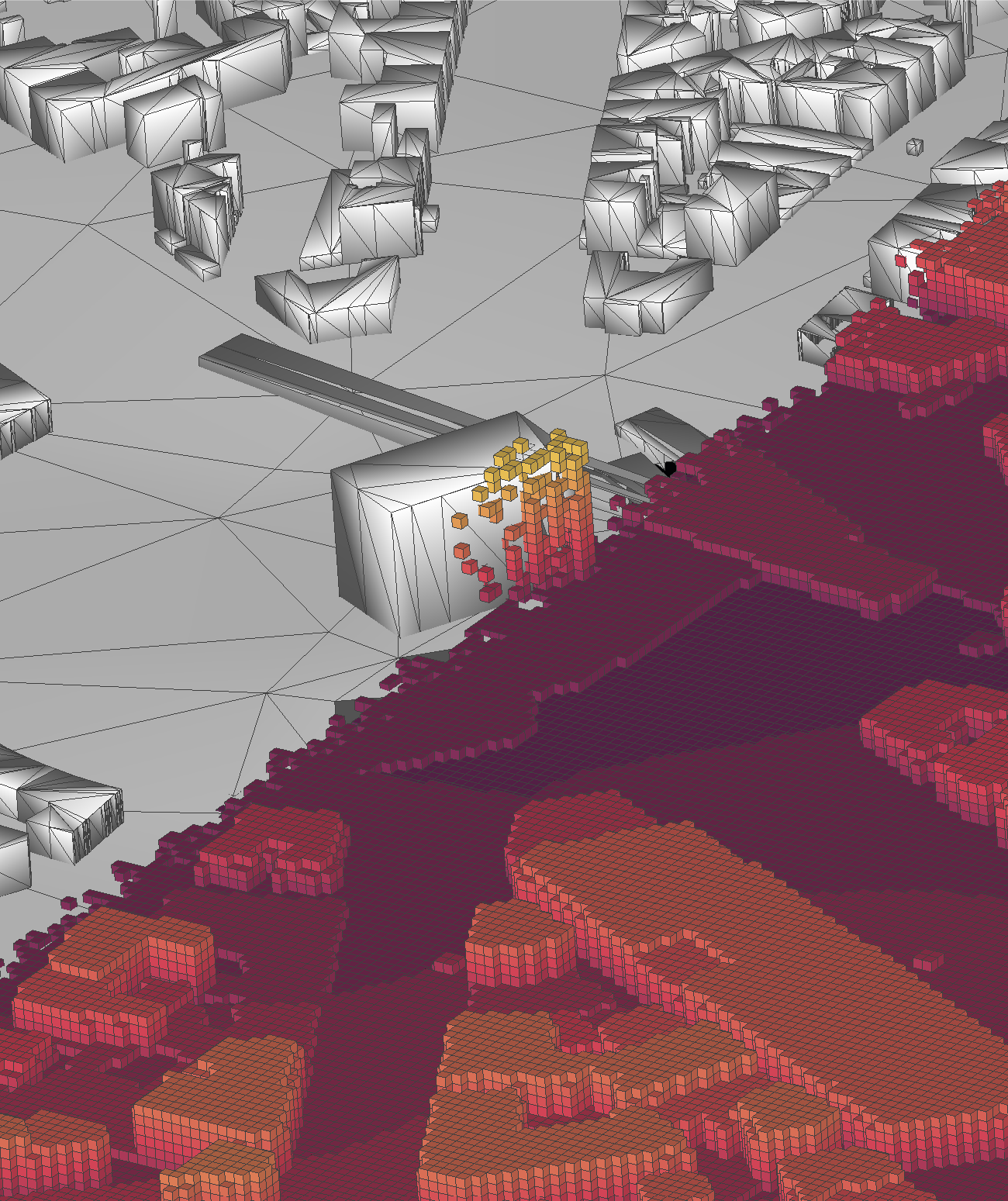 BIM to Geo Conversion via Voxelisation